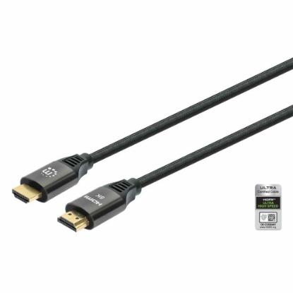 Kabel MANHATTAN, HDMI (M) na HDMI (M), Ultra High Speed s Ethernetom, 8K@60Hz, 2m