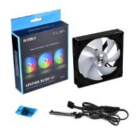 Ventilator LIAN LI Uni AL120 RGB, 120mm PWM, črni