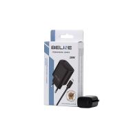 Kućni punjač BELINE BLNCB20L, 20W, PD3.0, USB-C, Lightning kabel, crni