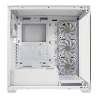 Ohišje LC POWER Gaming 715B Seamless Pale X, MIDI, ATX, window, belo, bez napajalnika