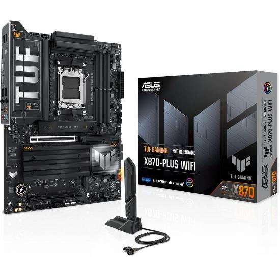 Matična plošća ASUS TUF Gaming X870-PLUS WiFi, AMD X870, DDR5, WiFi, ATX, s. AM5