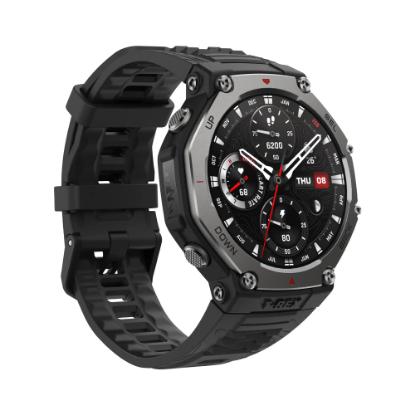 Pametni sat AMAZFIT T-Rex 3, 1.5" AMOLED, pametne obavijesti, crni
