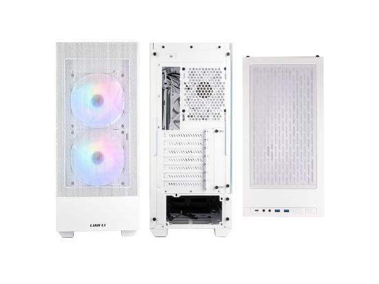 Ohišje LIAN LI Lancool 205 Mesh C, MIDI Tower, ATX, prozor, belo, bez napajalnika