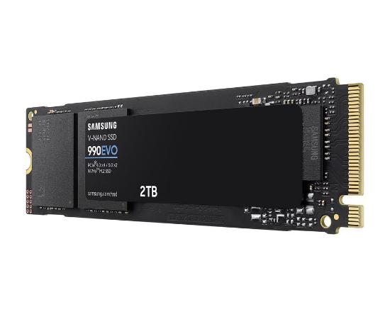 SSD 2TB SAMSUNG 990 EVO NVMe M.2, MZ-V9E2T0BW, maks. do 5000/4200 MB/s