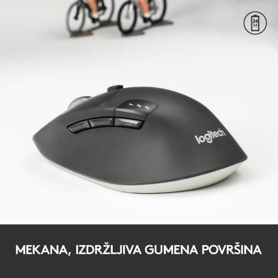 Miška LOGITECH M720 Triathlon, bežični, Unifying receiver USB