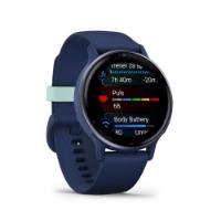 Pametni sat GARMIN Vivoactive 5, senzor otkucaja, GPS, plavi/plavi remen