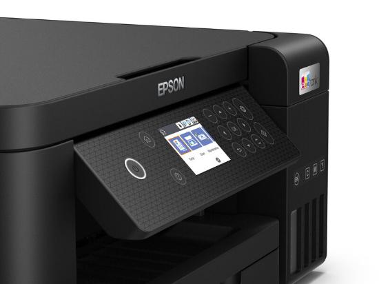 Multifunkcijski Tiskalnik EPSON EcoTank L6260, Tiskalnik/scanner/copy, 4800 x 1200, USB, LAN, WiFi, črni