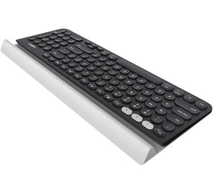 Tipkovnica LOGITECH K780, brezžična, multi-device, BT, Unifying receiver, USB