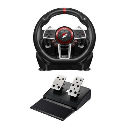 Volan FLASHFIRE Suzuka 900A, za PS3, PS4, XBOX ONE/360, Switch i PC, črni
