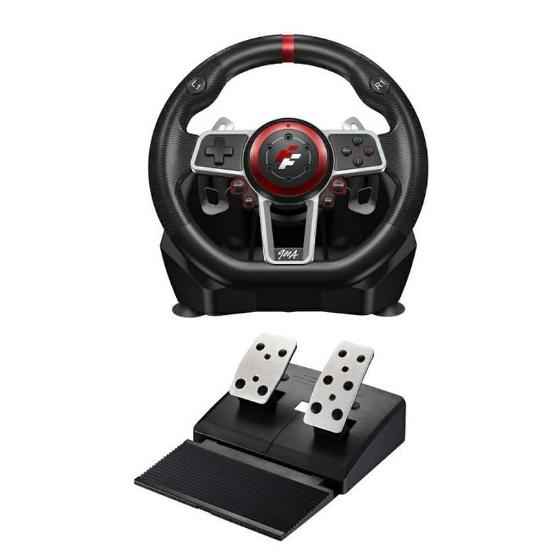 Volan FLASHFIRE Suzuka 900A, za PS3, PS4, XBOX ONE/360, Switch i PC, črni