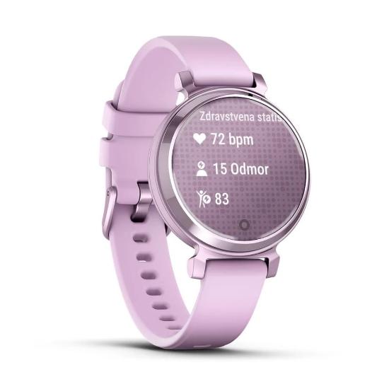 Pametni sat GARMIN Lily 2, silikonski remen, ljubičasti