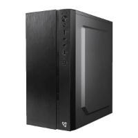 Ohišje SBOX PCC-05, mATX Mid Tower, črno, bez napajalnika