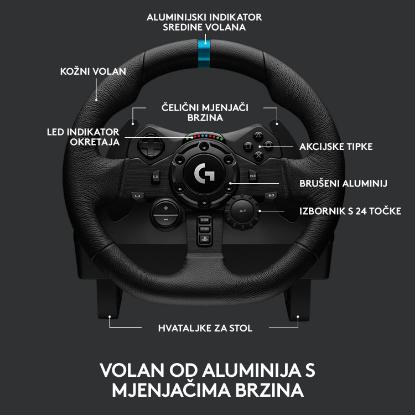Volan LOGITECH G923 Trueforce Sim Racing Wheel, Gaming, PC/PS4/PS5, USB