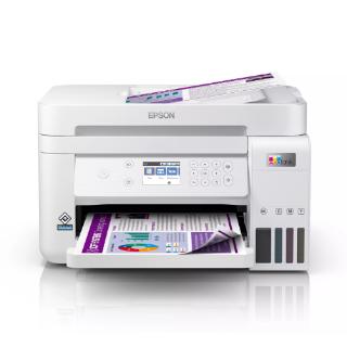 Multifunkcijski Tiskalnik EPSON EcoTank L6276, Tiskalnik/scanner/copy, 4800 x 1200, USB, LAN, WiFi, beli