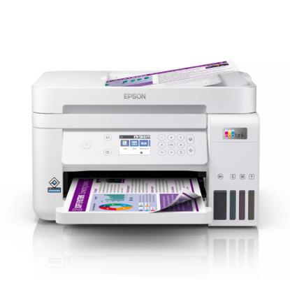 Multifunkcijski Tiskalnik EPSON EcoTank L6276, Tiskalnik/scanner/copy, 4800 x 1200, USB, LAN, WiFi, beli