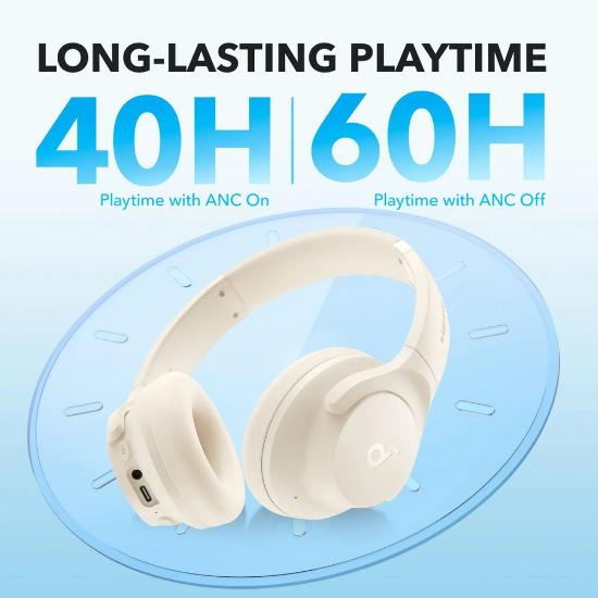 Slušalice ANKER SoundCore Q20i, bežične, bijele
