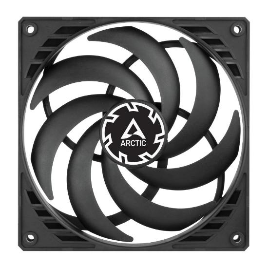 Ventilator ARCTIC P14 Slim PWM PST, 140mm, 1800 okr/min, črni