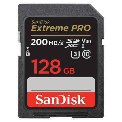 Memorijska kartica SANDISK, Extreme Pro SDXC, 128GB, SDSDXXD-128G-GN4IN, class 10 V30 UHS-I U3