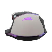 Miška BARACUDA BGM-042 Manta, RGB, optički, 12800dpi, beli