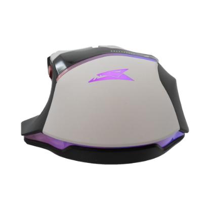 Miška BARACUDA BGM-042 Manta, RGB, optički, 12800dpi, beli