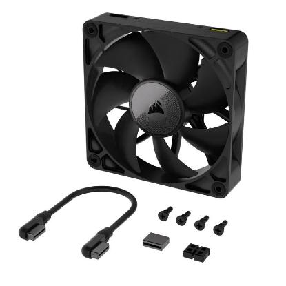 Ventilator CORSAIR iCUE LINK RX140, PWM, 140mm, 1700 okr/min, črni