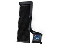 Vodno hlajenje LIAN LI HydroShift LCD 360 Fanless, CPU hlađenje, za Intel i AMD, crno