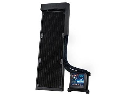 Vodno hlajenje LIAN LI HydroShift LCD 360 Fanless, CPU hlađenje, za Intel i AMD, crno