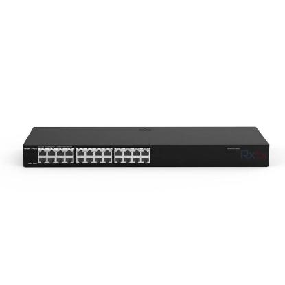 Switch RUIJIE-REYEE RG-ES224GC, 10/100/1000 Mbps, 24-port, crni