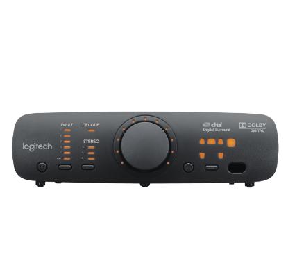 Zvočniki LOGITECH Z906, 5.1, THX, 3D stereo, bežični daljinski, 500W, črni, retail