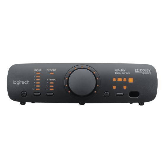 Zvočniki LOGITECH Z906, 5.1, THX, 3D stereo, bežični daljinski, 500W, črni, retail