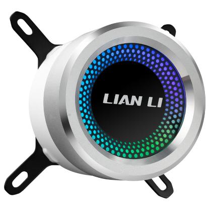 Vodno hlajenje LIAN LI GALAHAD SL 240 v2 AiO, ARGB, CPU hlađenje, za Intel i AMD, belo
