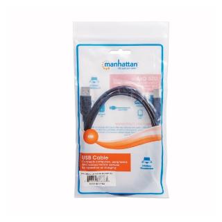 Kabel MANHATTAN, USB 2.0, USB-A (M) na USB-B (M), 5m (za printer)