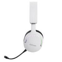 Slušalice TRUST GXT 491W Fayzo Wireless, 7.1, RGB, BT, bežične, bijele