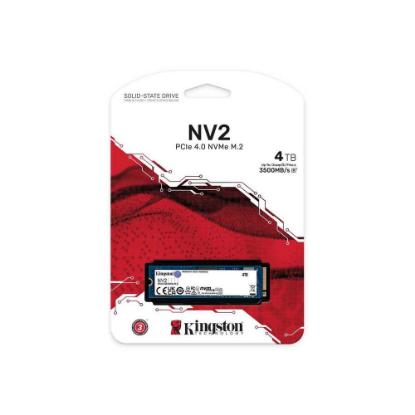 SSD 4TB KINGSTON NV2 SNV2S/4000G, M.2/NVMe PCIe 4.0, 2280, maks do 3500/2800 MB/s