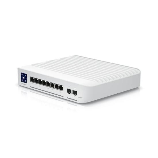 Switch UBIQUITI UniFi USW-ENTERPRISE-8-POE, 8-port, 8x 2,5GbE PoE+, 2 SFP+ porta