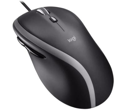 Miška LOGITECH M500s, optički, črni, USB