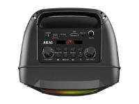 Prijenosni Bluetooth zvučnik AKAI ABTS-V10, 10W, FM, SW, BT, USB, baterija, crni