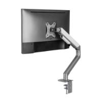 Stalak za monitor WHITE SHARK GMS-3207 Neferites I, stolni, do 32", za 1 monitor, srebrni