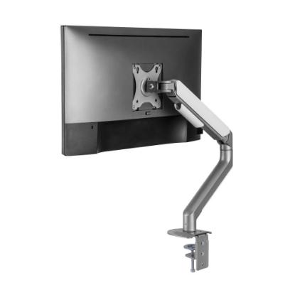 Stalak za monitor WHITE SHARK GMS-3207 Neferites I, stolni, do 32", za 1 monitor, srebrni