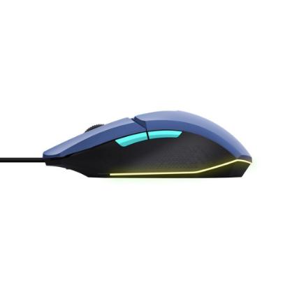 Miška TRUST GXT 109B Felox, RGB, optički, 6400dpi, modri