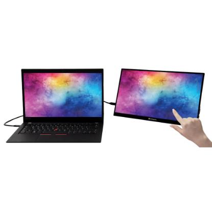 Prijenosni monitor 14" VERBATIM PMT-14, FHD, IPS, 60Hz, 6ms, 250cd/m2, FreeSync, crni