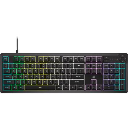 Tipkovnica CORSAIR K55 Core RGB, US Layout, USB, črna