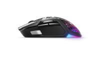 Miška STEELSERIES Aerox 5 Wireless, bežični, RGB, 18000 CPI, črni, USB