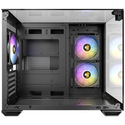 Ohišje ANTEC CX600M Trio RGB, Mini, mATX, window, črno, bez napajalnika