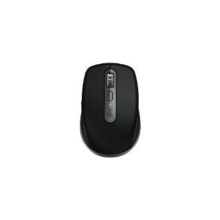 Miška LOGITECH MX Anywhere 3S za Mac, laserski, bežični, BT, space gray