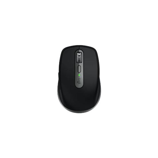 Miška LOGITECH MX Anywhere 3S za Mac, laserski, bežični, BT, space gray