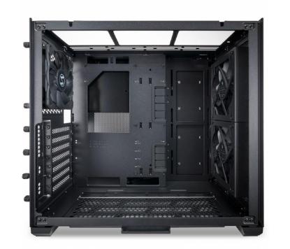 Ohišje LIAN LI O11 Air Mini , MIDI, ATX, window, črno, bez napajalnika