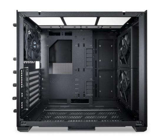 Ohišje LIAN LI O11 Air Mini , MIDI, ATX, window, črno, bez napajalnika