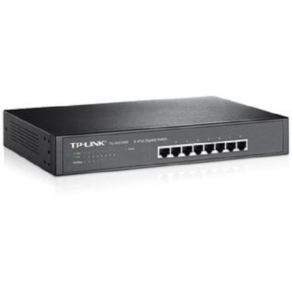 Switch TP-LINK TL-SG1008, 10/100/1000M, 8-port, 1U