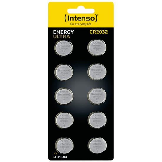 Baterije INTENSO CR2032, litijske, 3 V, 220 mAh, 10kom
